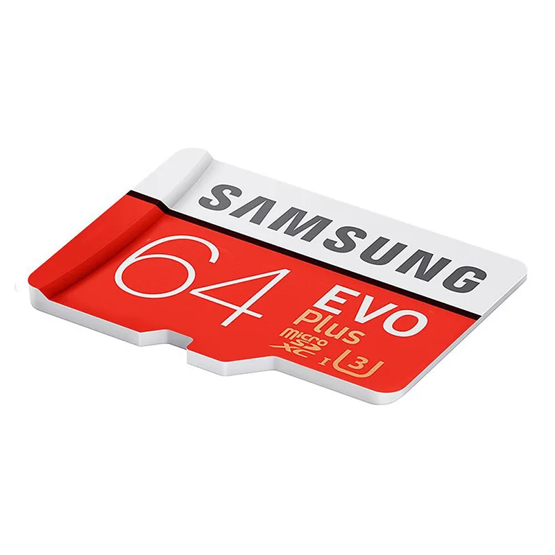 Карта Microsd SAMSUNG 64 Гб 128 256 г 512 ГБ 100 МБ/с. Class10 EVO Plus UHS 3 Micro SD карты памяти TF мини флеш