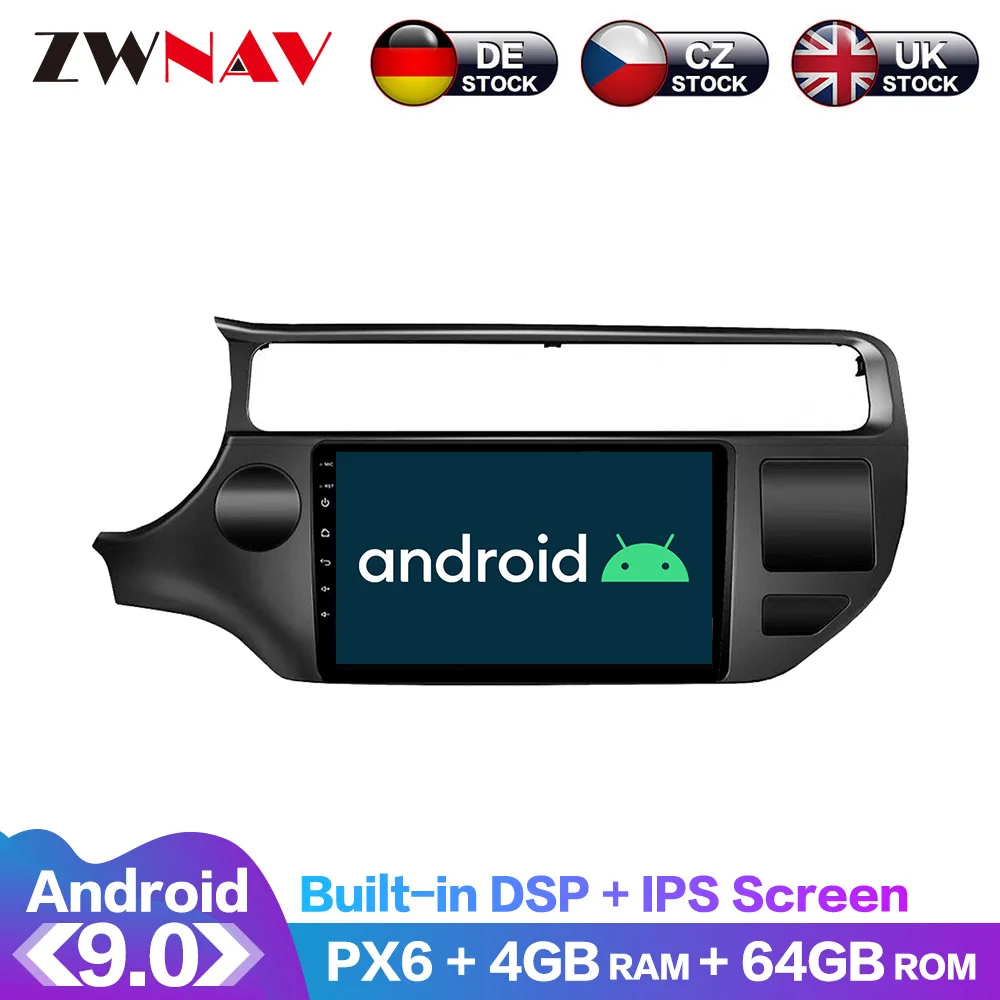 

Android 9,0 IPS экран PX6 DSP для KIA K3 RIO 2015 2016 2017 2018 Автомобильный мультимедийный плеер без DVD GPS головное устройство радио аудио стерео
