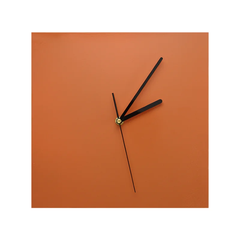 

Square Elegant Wall Clock Fashion Decorative Acrylic Creative Kitchen Wall Clock Modern Silent Klok Industrial Decor BF50WC