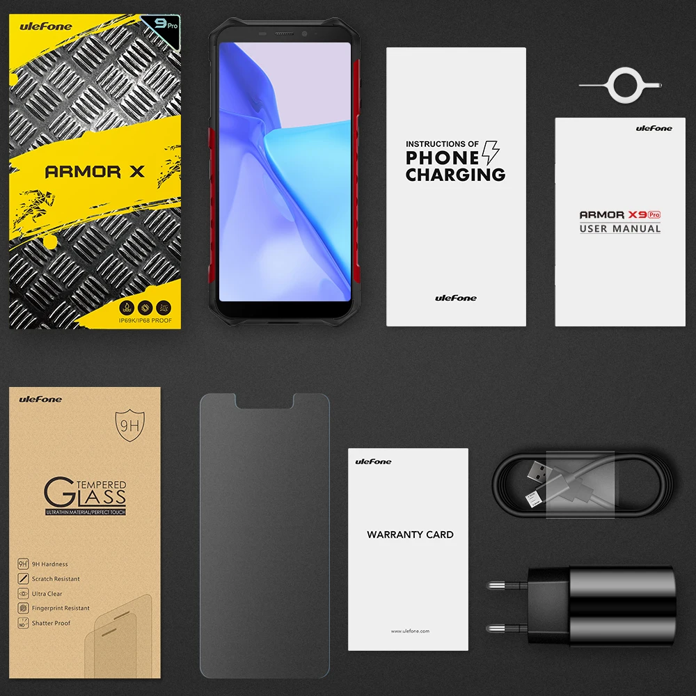 Смартфон Ulefone Armor X9 Pro 5 дюйма 4 + 64 ГБ Android 11 NFC 5000 мА · ч 4G LTE 13 МП | Мобильные телефоны и