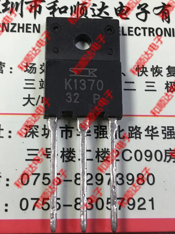 

10 ./ K1370 2SK1370 TO-3PF 400V 15A