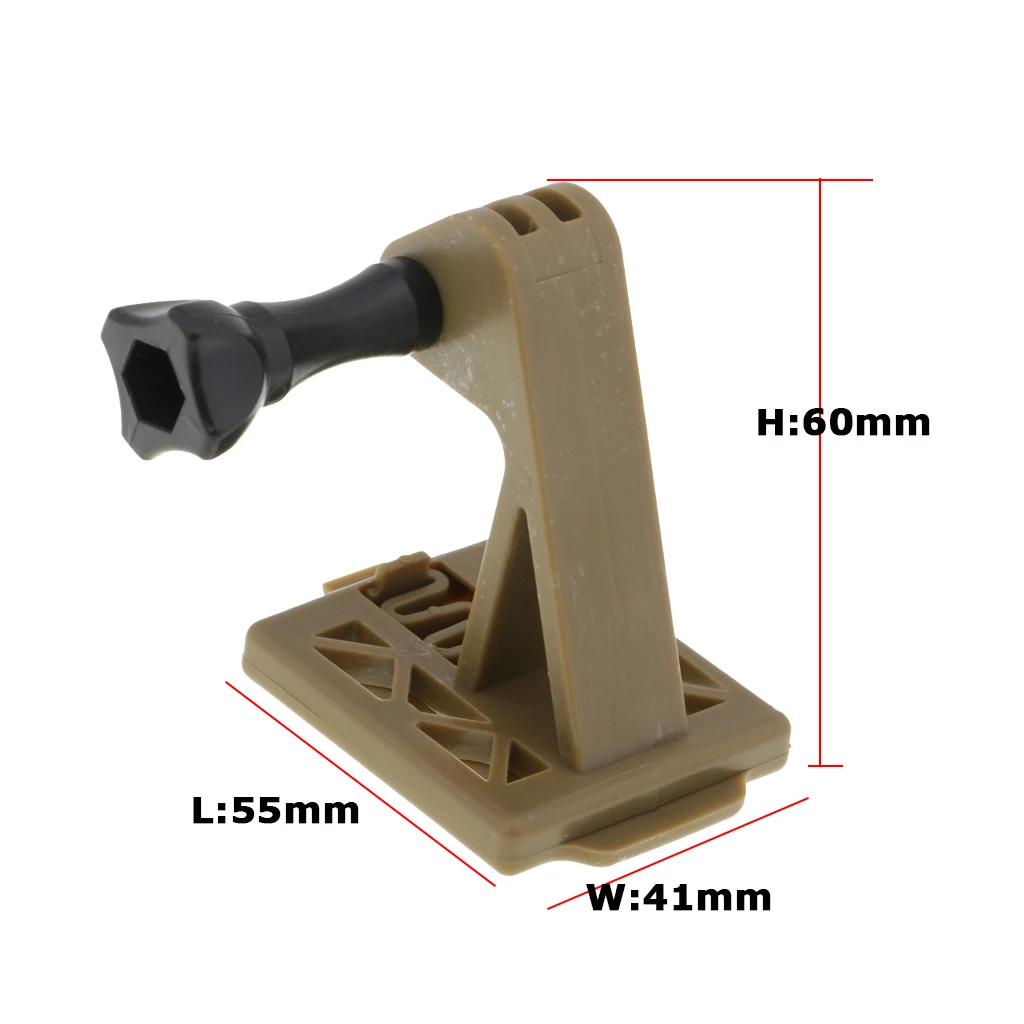 Universal NVG Mount Adapter Bracket For Gopro Mounted Camera Brown | Спорт и развлечения