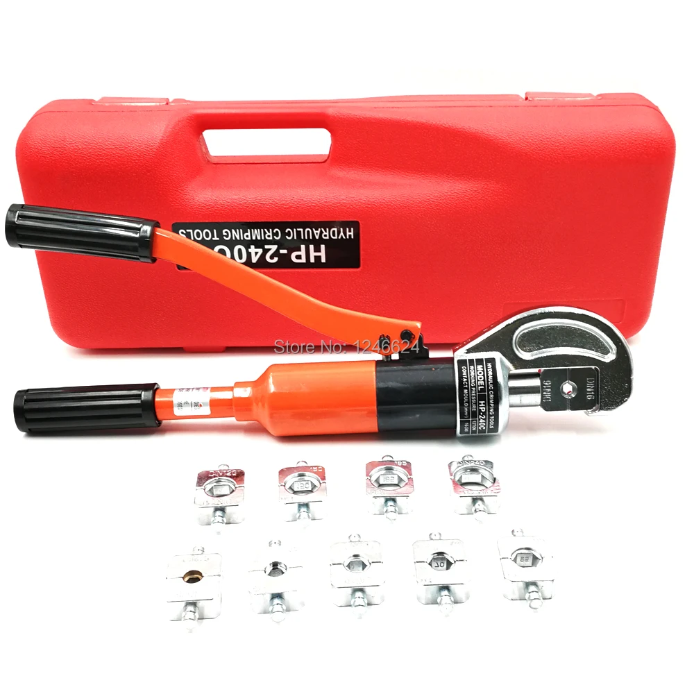Гибкий Кабельный соединитель гидравлический обжимной инструмент HP-240C для