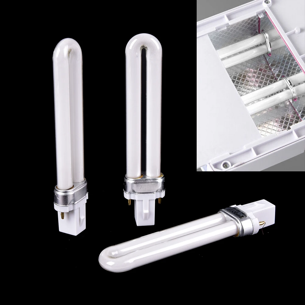 12W UV Nail Art Lamp Tube Light Bulbs Gel Dryer Replacement Curing Make Up |