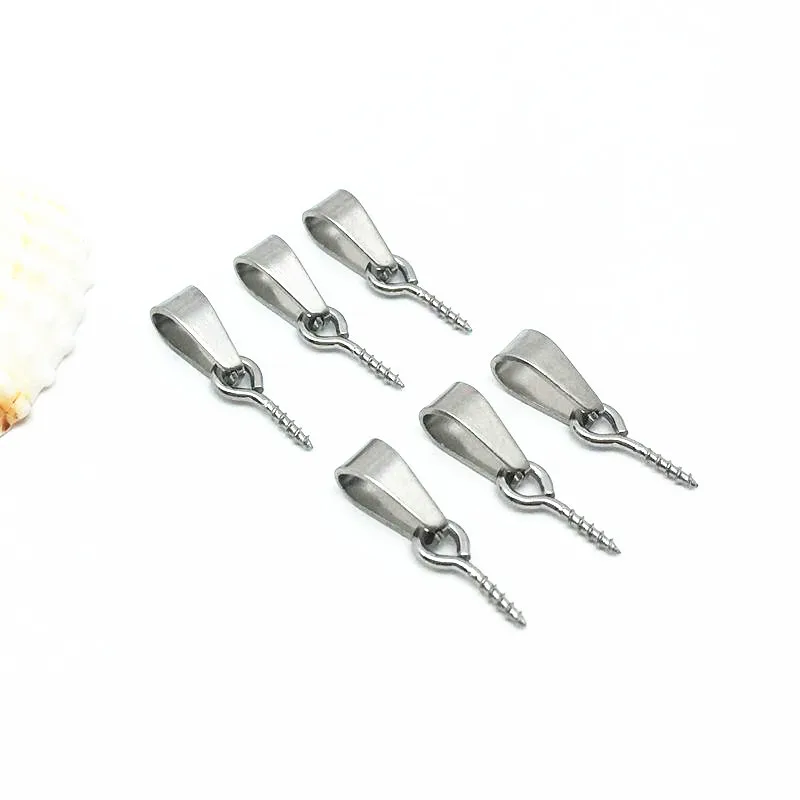 Зажимы для бижутерии из нержавеющей стали 316L 20 шт./лот