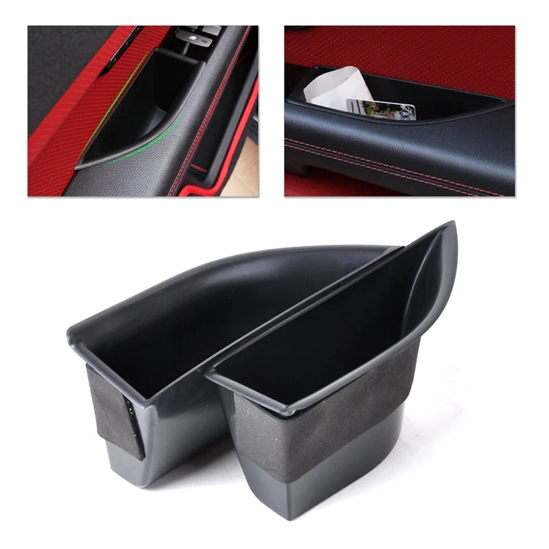 2X Автомобильная передняя дверь подлокотник коробка для хранения Land Rover Range Evoque 2012