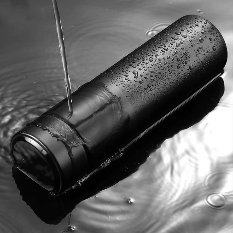 Аниме Смарт термос Кофе Чашка 500 мл 316 Нержавеющая сталь бутылка для воды с