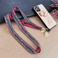 long mobile phone lanyard is suitable for iphone redmi samsung camera mobile phone id card long lanyard long fruit tag lanyard