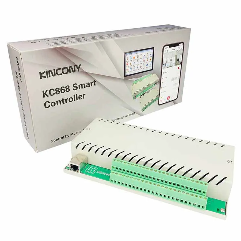 

H16 Kincony Domotica Hogar Casa Inteligente Maison Smart Home Kit PLC Programmable Logic Controller Relay Switch System Security