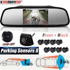 Камера заднего вида, с 8 датчиками, комплект автомобильных датчиков парковки дюйма, 22 мм