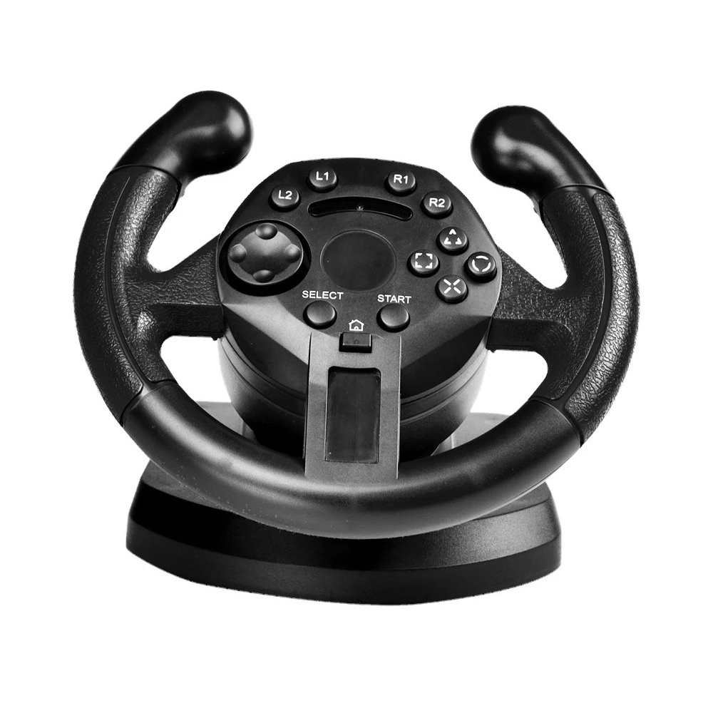2 в 1 гоночное Рулевое колесо для PS3 рулевое ПК вибрирующие Джойстики пульт