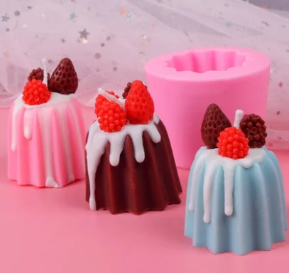 

PRZY Mold Silicone Mousse Chocolate Mold Cup Cake Mold Silicone Fondant Cake Mold Clay Resin Moulds Eco-friendly