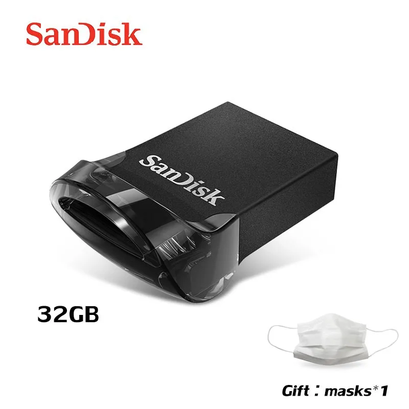 SanDisk Ultra Fit USB флеш-накопитель 32 ГБ CZ430 64 Гб мини флешка 3 1 130 МБ/с./с 16 Флешка USB3.0 128 г с