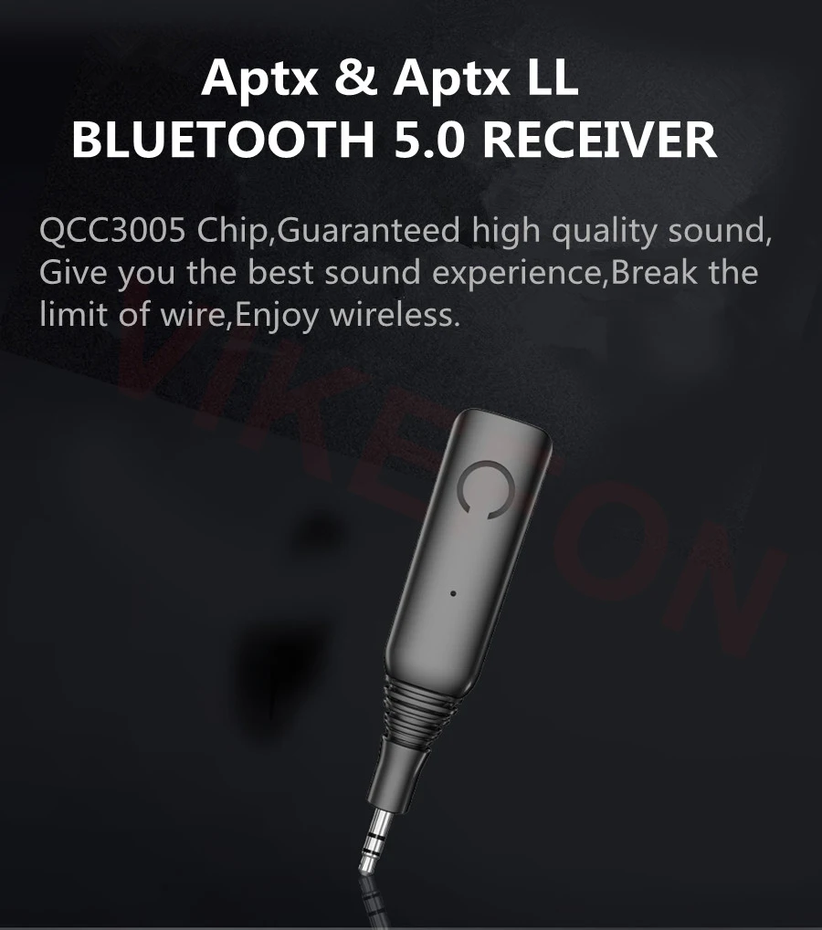 Bluetooth 5,0 приемник APTX LL 3,5 мм разъем Aux беспроводной адаптер Музыкальный Микрофон для динамика MP3 автомобиля RCA 3,5 Bluetooth аудио передатчик
