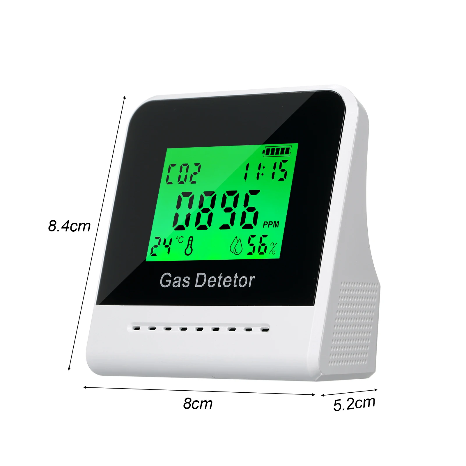 

CO2 Meter Carbon Dioxide Detecto LCD Display CO2 Detection infrared Air Quality Monitor Temperature&Humidity Meter air analyzer