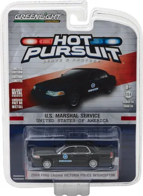 

GreenLight cars 1:64 2008 Crown Victoria police car Collection Metal Die-cast Simulation Model Cars Toys
