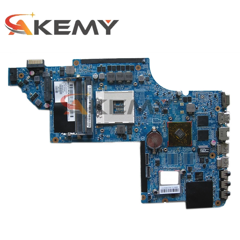 AKemy материнская плата для ноутбука HP Pavilion DV6 DV6-6000 DV6T-6000 665345-001 665345-501 HD7690M HM65 - купить