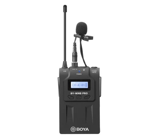 BOYA BY-WM8 Pro K1 UHF двойной беспроводной микрофон для интервью iPhone ПК DSLR видеокамеры |