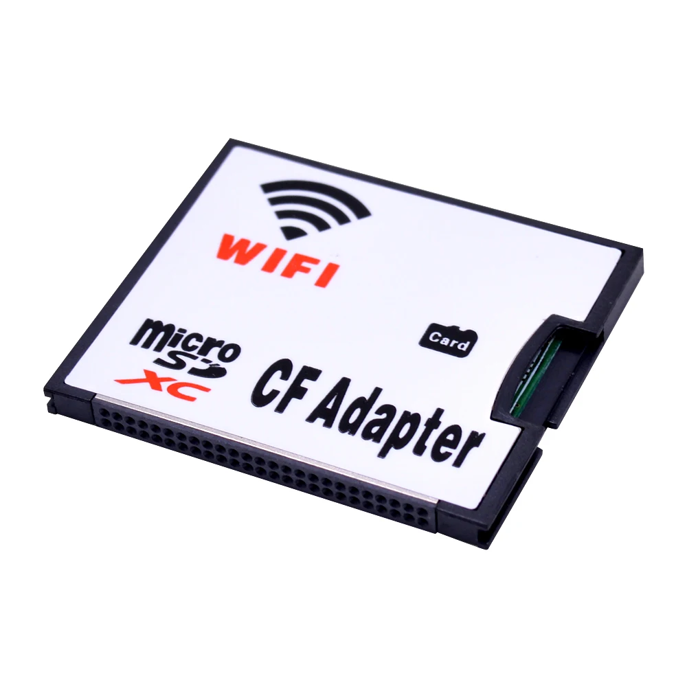 Wifi карта памяти TF Micro SD для CF адаптер компактный флэш-карт MicroSD Micro SDXC SDHC тип I конвертер для цифровой камеры
