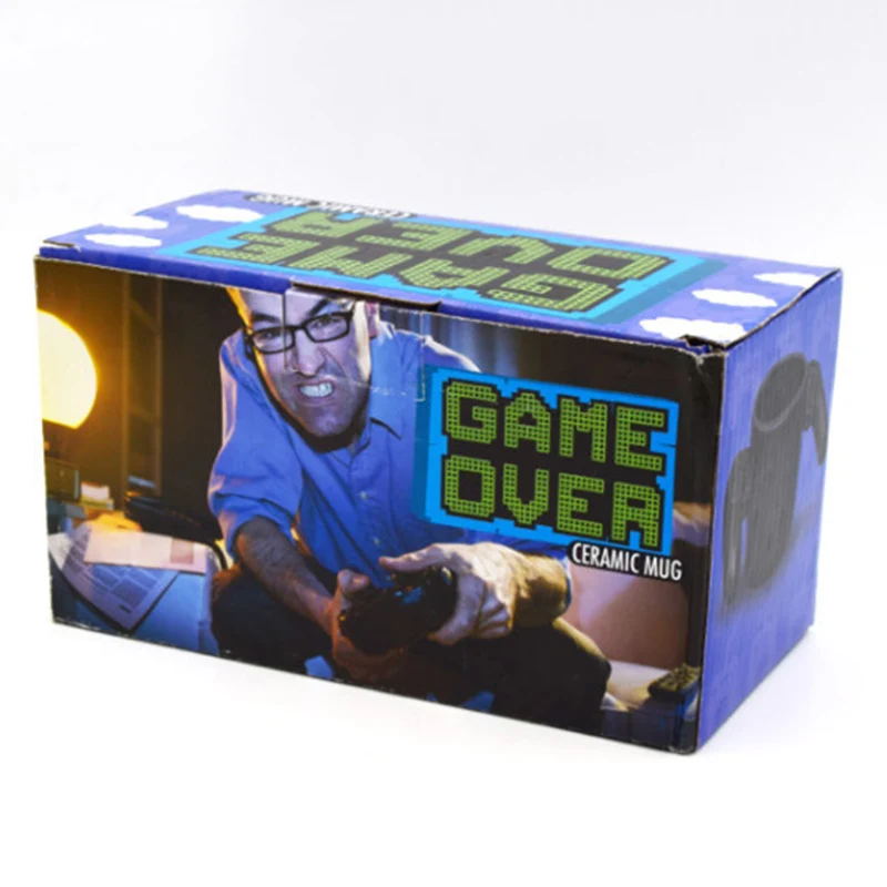 Игра над кофе кружка Творческий 380 мл 3D игровой контроллер кружка, керамическая чашка чашки для молока чая для мальчика день рождения Рождественский подарок