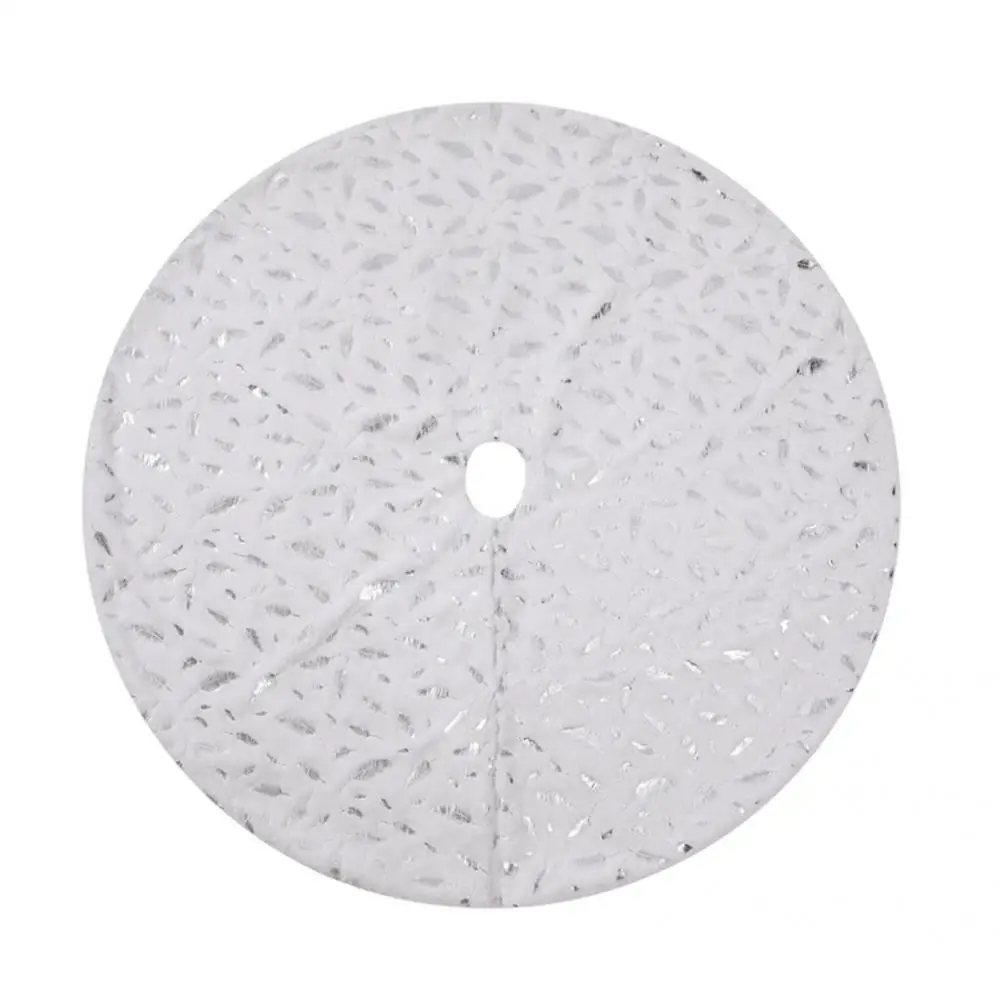 

Fine Workmanship Versatile White Christmas Tree Decoration Skirt for Garden