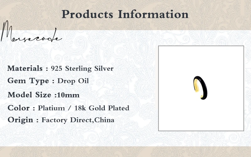

MORSE Colour Drip Oil Earrings For Women No Ear Hole Small Earrings Circle Ear Bone Earrings Silver 925 Jewelry Pendientes Mujer