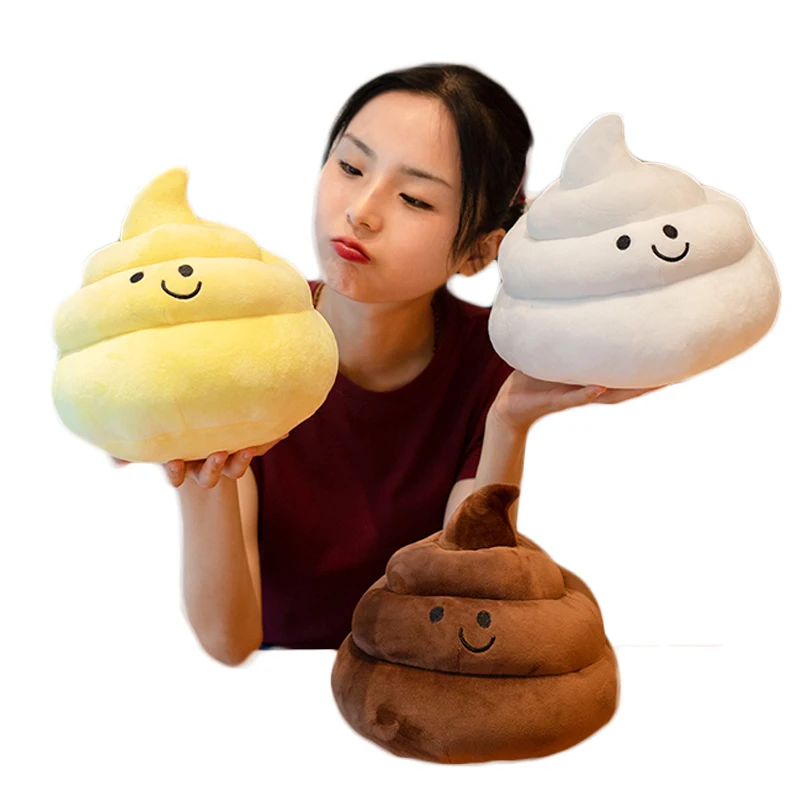 25 см мягкие игрушки Моделирование Плюшевые игрушечные какашки мягкая подушка