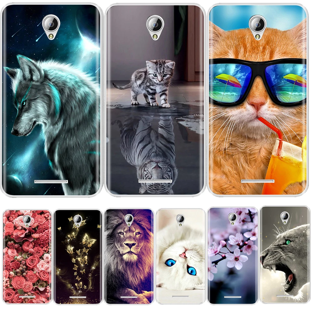 Чехол для Lenovo A5000 мягкий силиконовый чехол из ТПУ с крутым рисунком A 5000|Бамперы| |