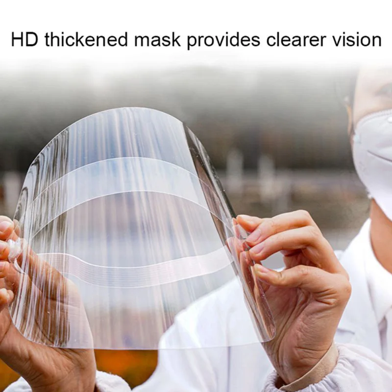 Новые защитные маски для лица прозрачные защиты от всплесков и слюны готовки