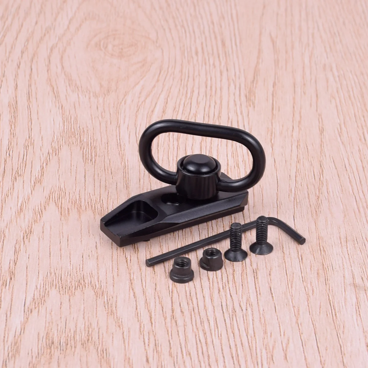 

Tactical KeyMod Rail Attachment QD Sling Swivel Base Mount Adaptor KeyMod Modular