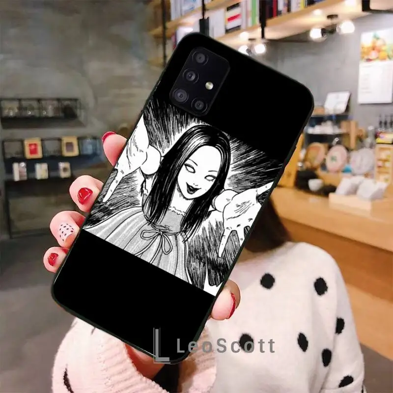 

Japanese horror comic Phone Case For Samsung A40 A31 A50 A51 A71 A20E A20S S8 S9 S10 S20 Plus note 20 ultra