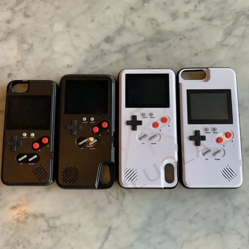 Чехол игровой Caseboy Teris для телефона iphone 11 Pro Max Полноцветный 3D видео чехол Gameboy iPhone Xs