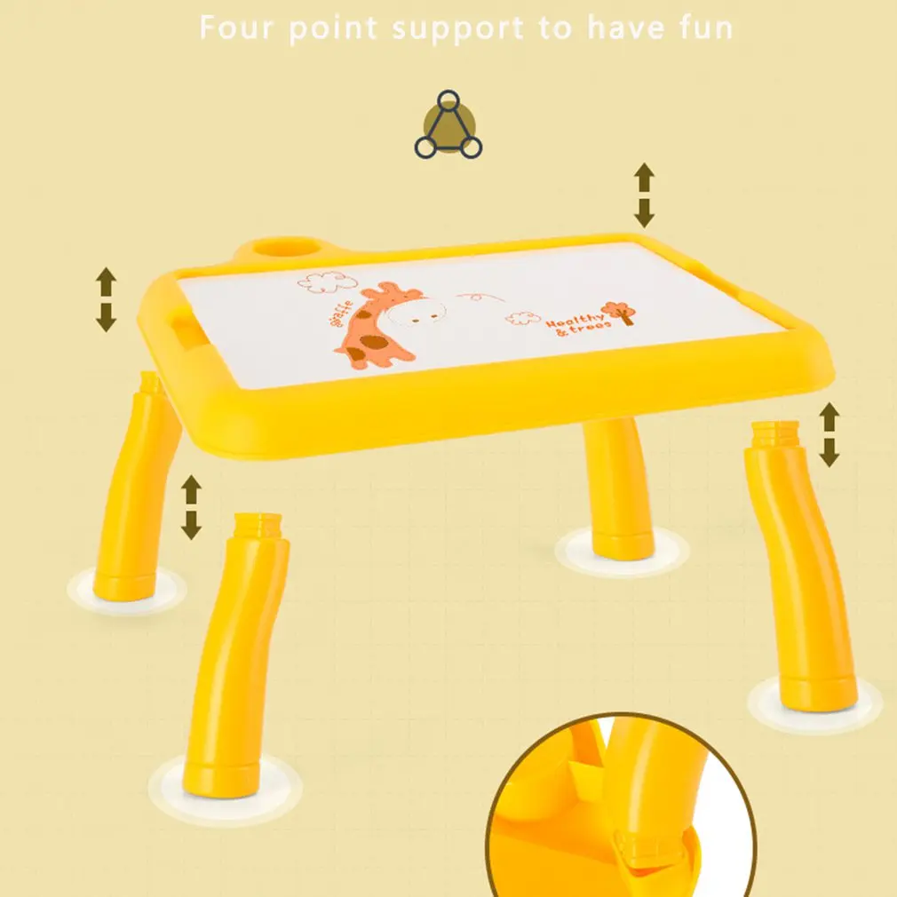 Детский светодиодный проектор художественный стол для рисования игрушки