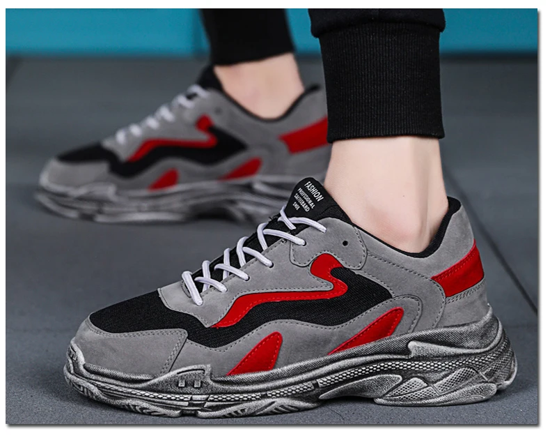 Diwaniya Four Seasons Youth Fashion Trend Shoes Men Casual Ins Hot Sell Sneakers Men New Colorful Dad Shoes Male Big Size 36-45
