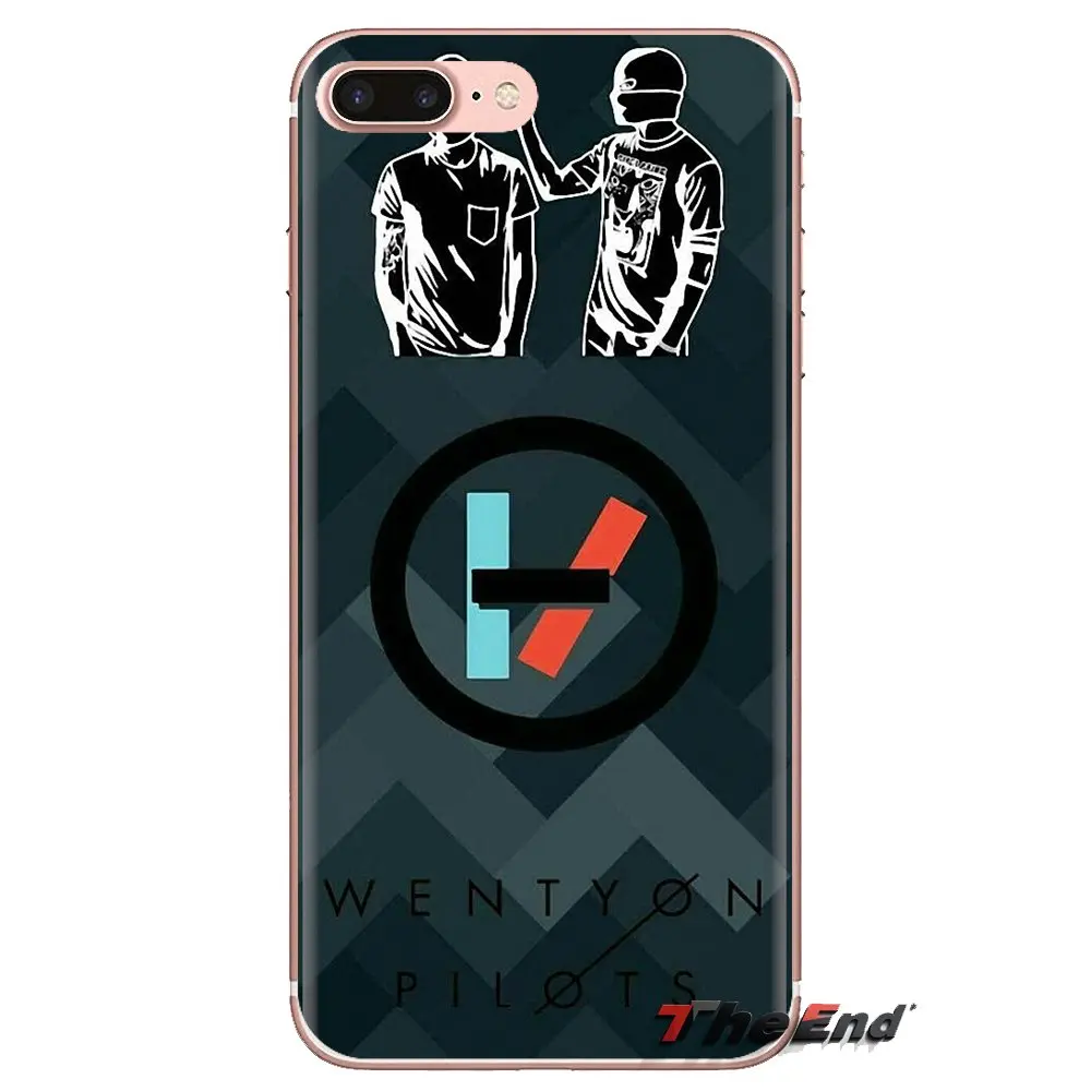 For iPhone XS Max XR X 4 4S 5 5S 5C SE 6 6S 7 8 Plus Samsung Galaxy J1 J3 J5 J7 A3 A5 Silicone Cover 21 Pilots twenty one pilots |