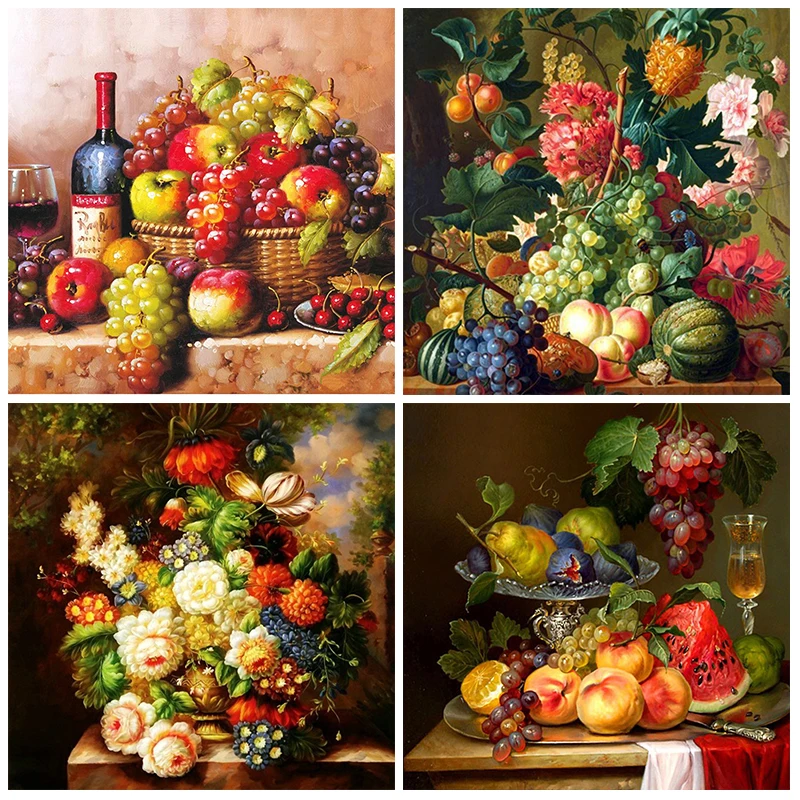 Алмазная вышивка кухонные украшения для дома алмазная картина с фруктами стразы