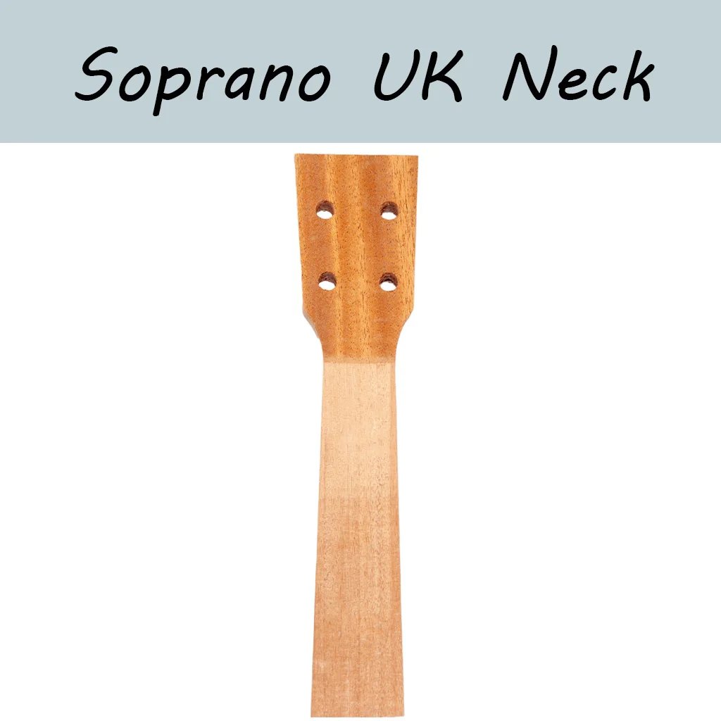 

Mahogany Ukulele Parts 21 inch Soprano Ukulele Neck With Martin Head