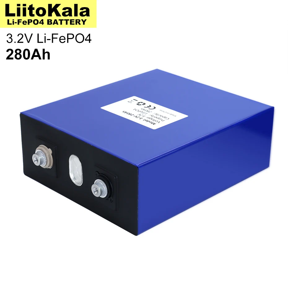 16x 3.2V 280Ah LiFePO4 batteries DIY 4s 12V 24V 280AH Rechargeable battery pack for Electric car RV Solar Energy storage system |