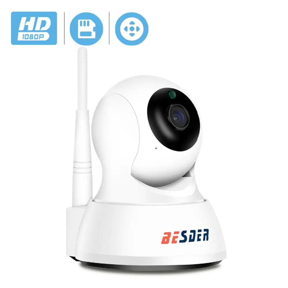 IP камера BESDER 2 МП Wi Fi PTZ 1080P ИК ночное видение|Камеры видеонаблюдения| |