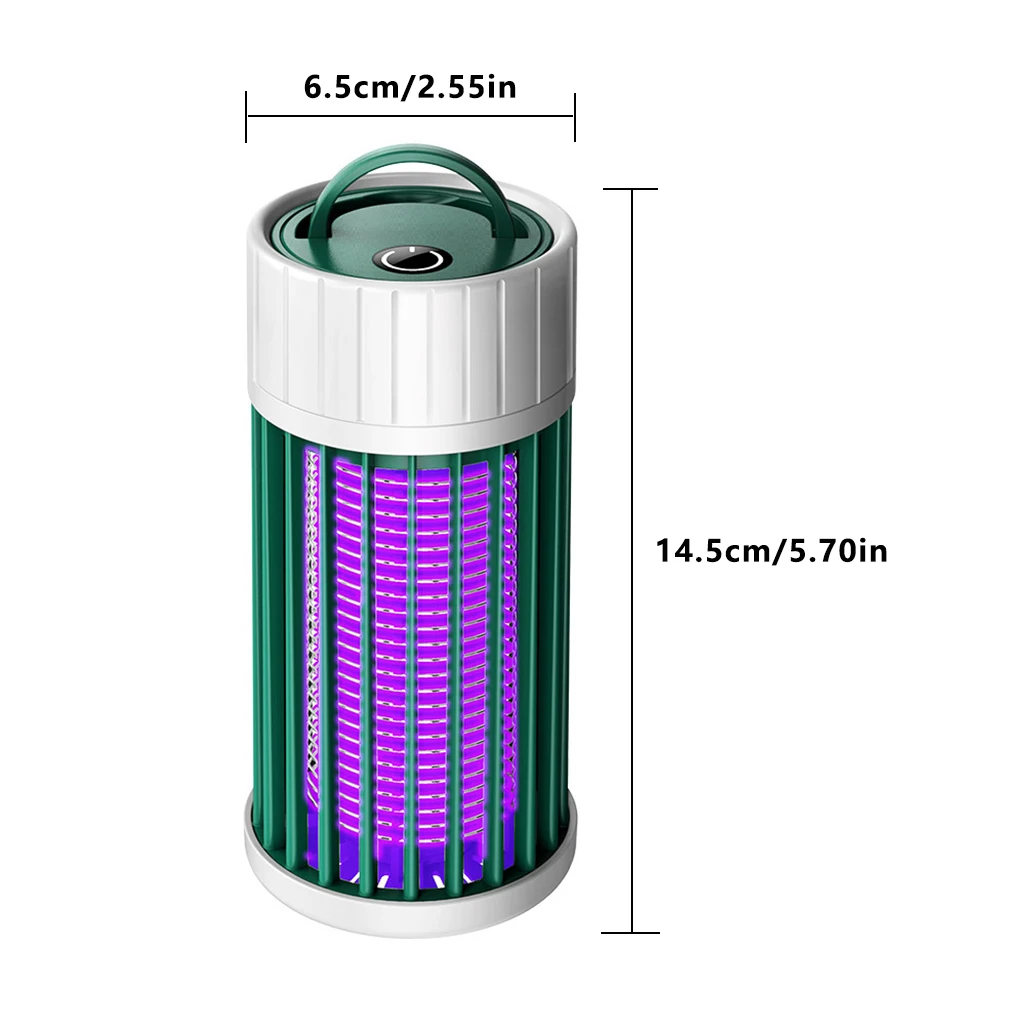 

Electric Mosquito Killing Lamp Portable USB LED Light Trap Fly Bug Insect Zapper Killer Home Pest Control Repellent Light