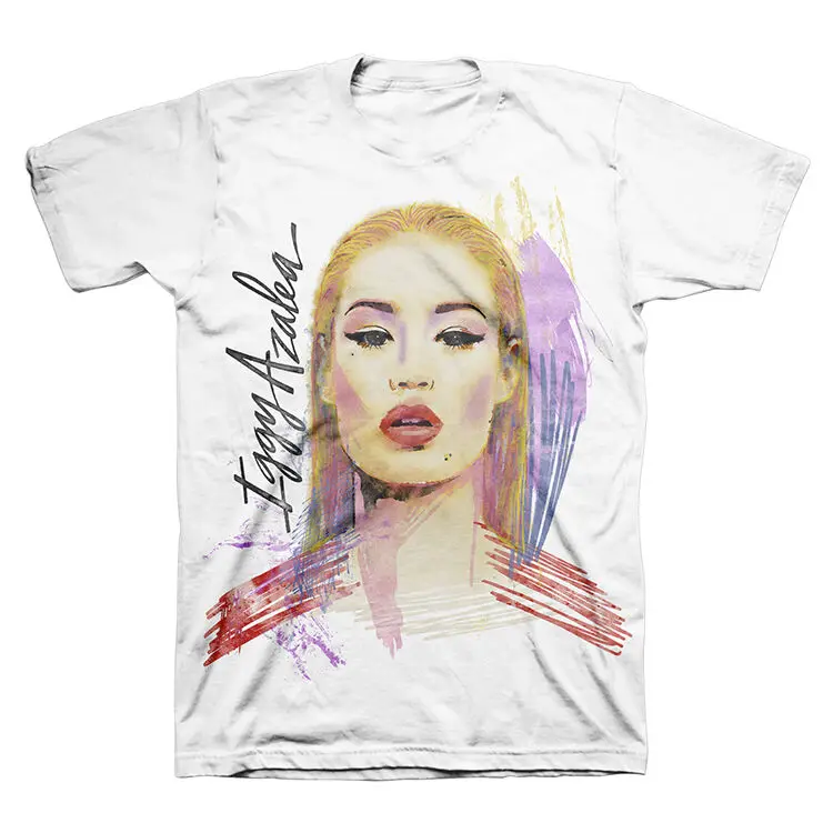 Iggy Azalea Bemalt футболка S M L XL 2XL брендовая футболка|Мужские футболки| |