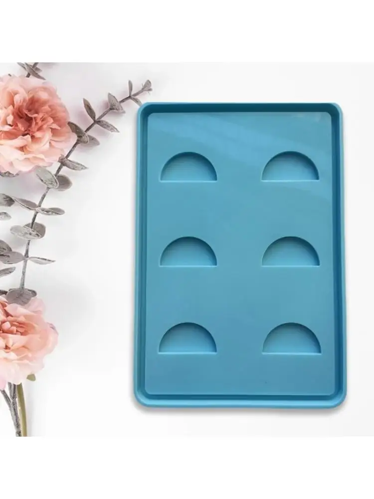 

Epoxy Resin Mold Eyelash Tray Silicone Mould DIY Handmade Crafts Jewelry Storage Box Making Tool