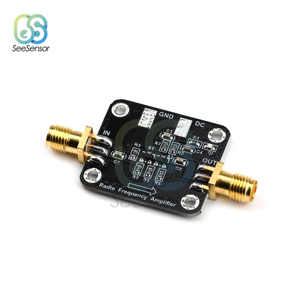 10 кГц до 1 ГГц 10dBm широкополосный усилитель РЧ МШУ модуль HF Радио УВЧ FM