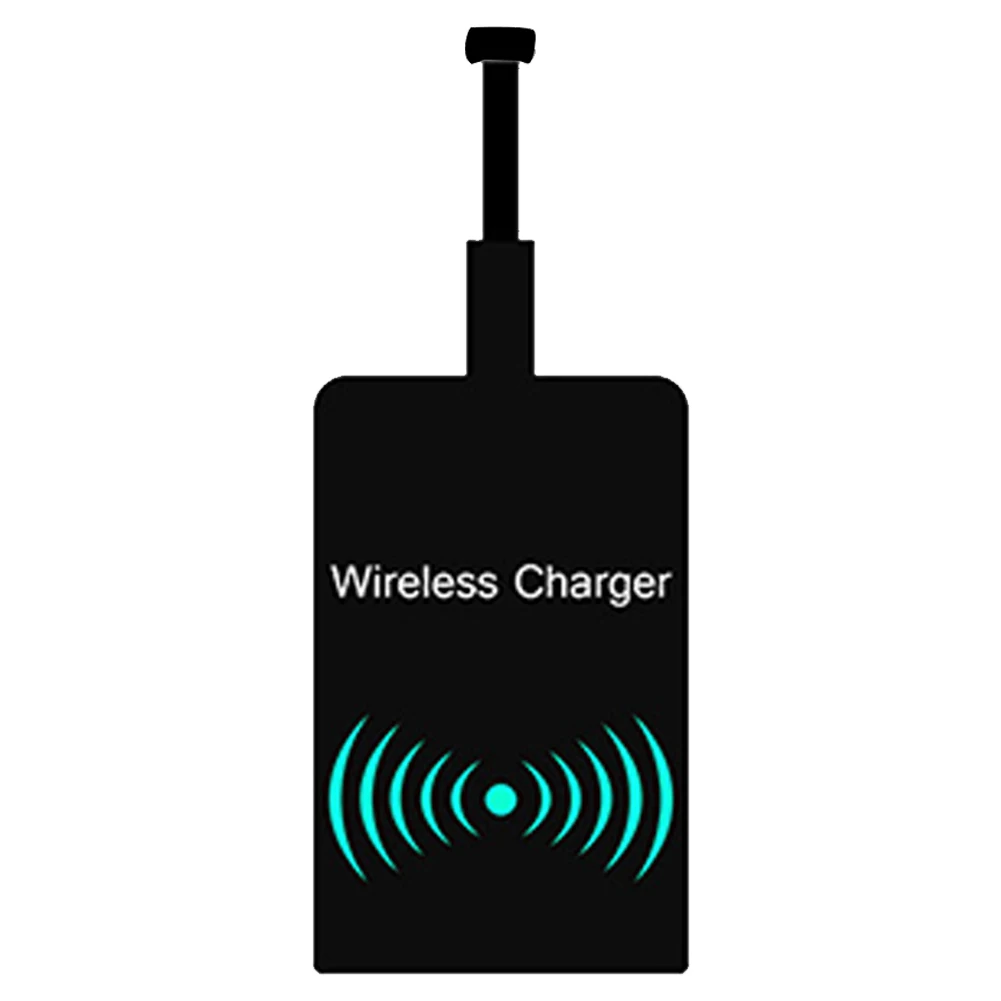 Портативный Qi модуль адаптер Тип C Универсальный приемник мобильного телефона