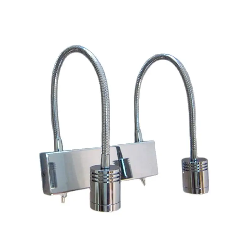 Светодиодный светильник Topoch настенный на гибкой ножке 2x3 Вт Точечный работающий