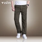 Брюки-карго мужские прямые эластичные, повседневные армейские штаны, много карманов, тактическая уличная одежда в стиле милитари, слаксы, длинные брюки