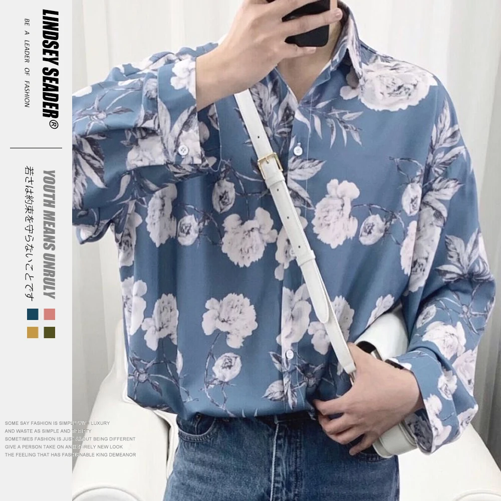 Женские Мужские рубашки 2020 в стиле хип-хоп Уличная Мужская гавайская рубашка