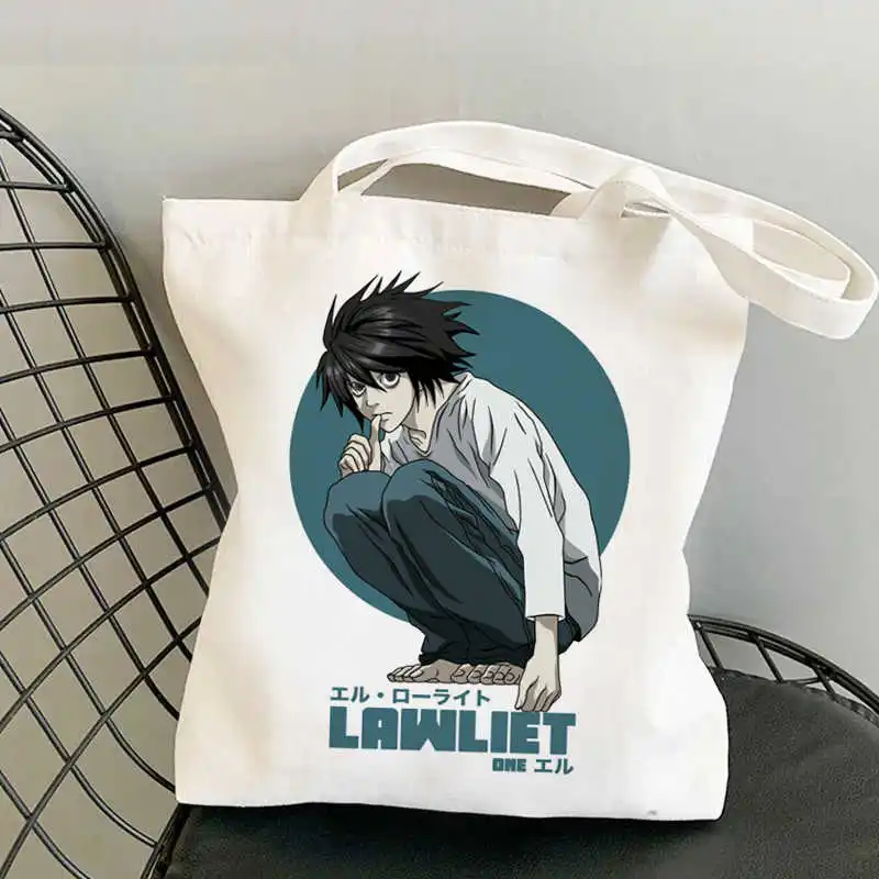 

Сумка для покупок из искусственной кожи с надписью «Death Note»