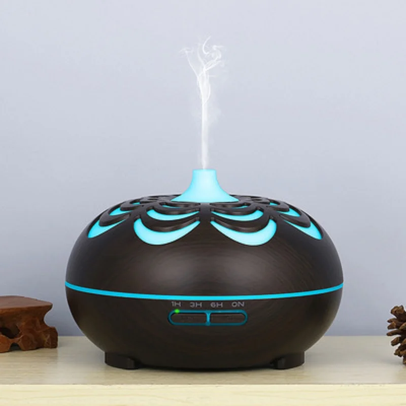 

Searide 500ML Aroma Essential Oil Diffuser Air Humidifier Aromatherapy Ultrasound Mist Maker Color Light High Quality For Office
