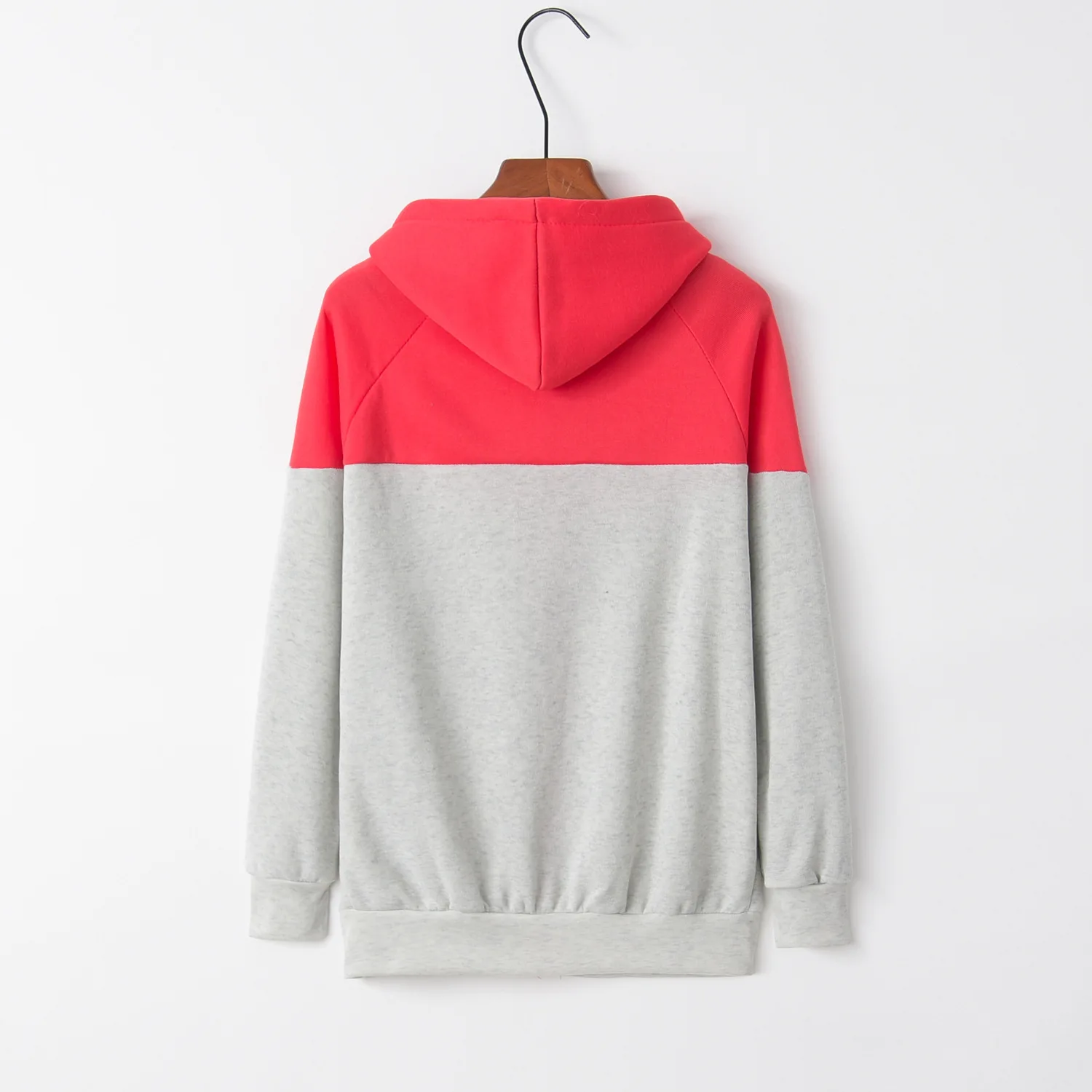 

Green black patchwork 2020 New Design Hot Sale Hoodies Sweatshirts Women Casual Kawaii Harajuku Sweat Girls European Tops Korean